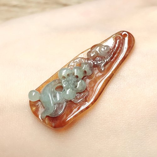瓔珞翡翠 冰種翡翠蓮花 | 天然A貨翡翠 | 送禮