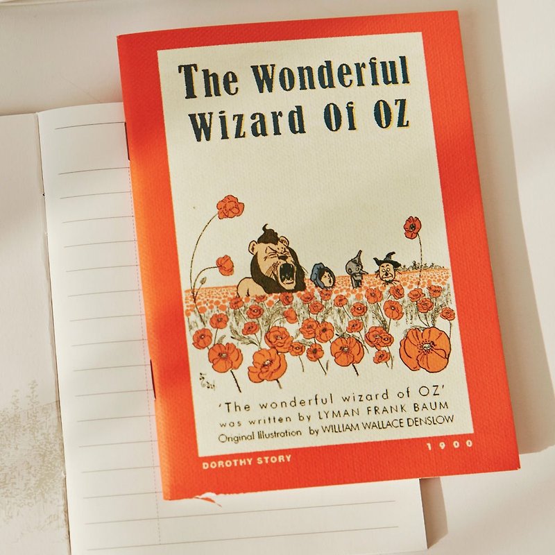 7321 Design Dorothy Project Portable Notebook - Wizard of Oz, 73D73785 - สมุดบันทึก/สมุดปฏิทิน - กระดาษ สีส้ม