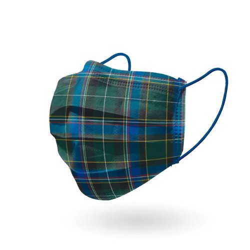 CHACER佳和口罩 成人醫用口罩-蘇格蘭綠格紋(10片)