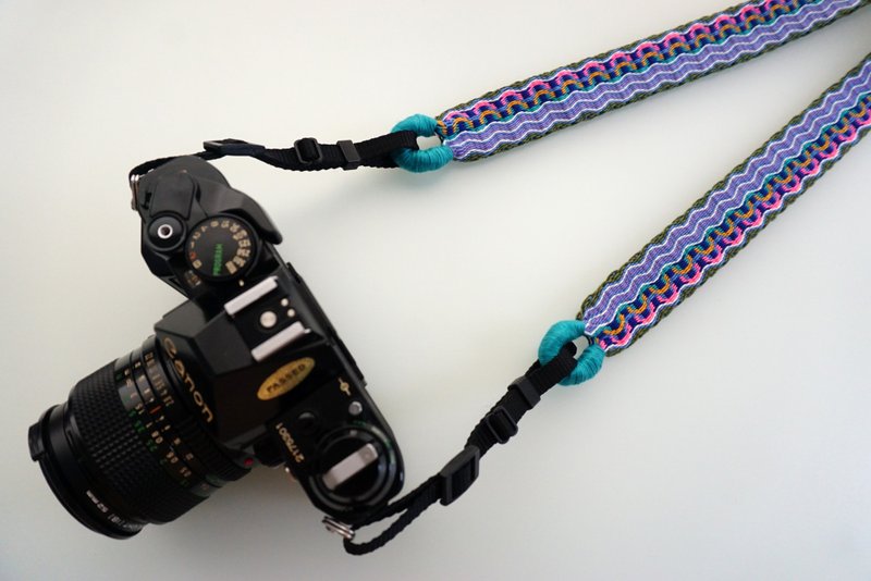 Camera strap double sided wide hole mobile phone cross strap - ขาตั้งกล้อง - ผ้าฝ้าย/ผ้าลินิน หลากหลายสี