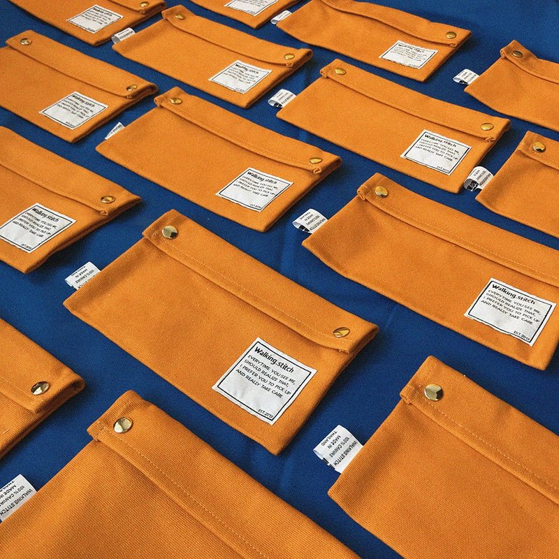 CLUTCH BAG HAWAII : MUSTARD - 其他 - 棉．麻 橘色