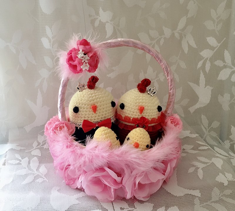 Basic version of Q version with road chicken hidden version (mini version) - Items for Display - Other Materials Pink