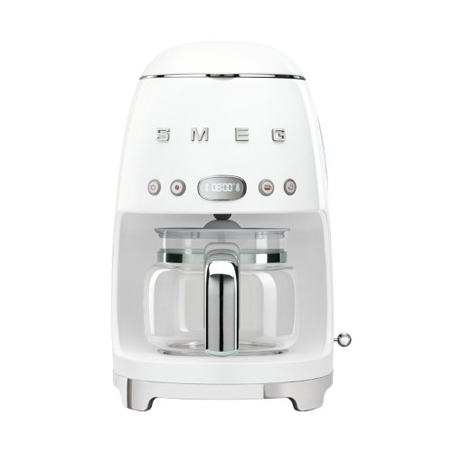 SMEG 義大利美學家電 【SMEG】義大利濾滴式咖啡機-珍珠白