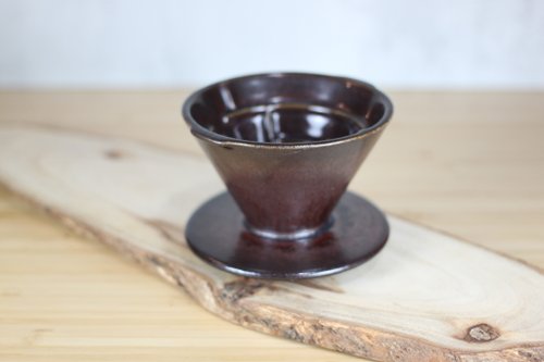 自然釉文創工作室 【送禮好物】快速版 灑金 迷宮濾杯 單人用00號 臺灣綠工藝