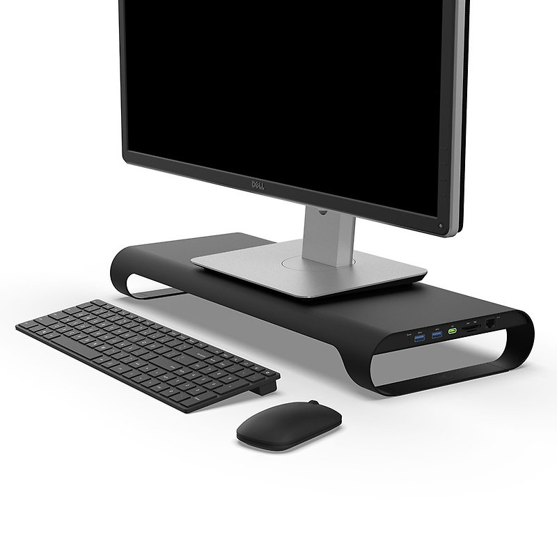 MONITORMATE Probase X USB3.0 Multifunctional Expansion Platform Computer Screen Stand (optional) - Other - Aluminum Alloy 