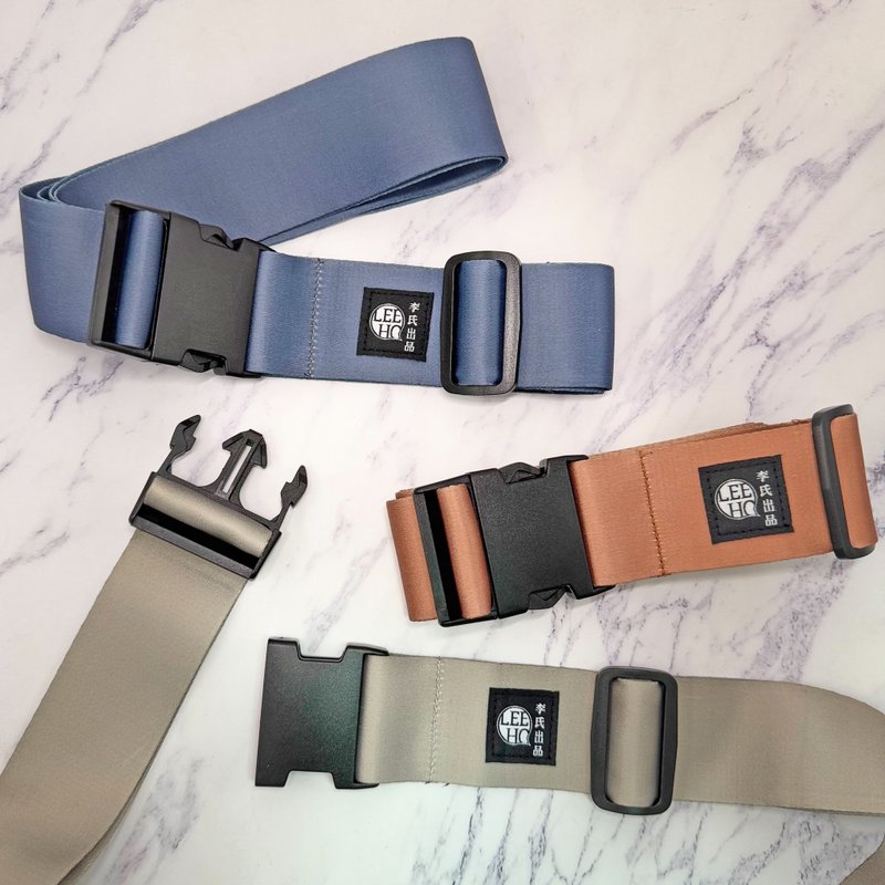 【 莫蘭迪行李束帶】出國旅行必備 萬用 - 行李箱/旅行袋 - 聚酯纖維 