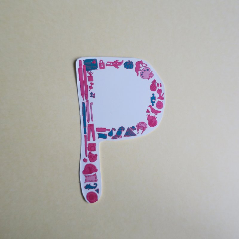 English alphabet stickers PT - Stickers - Paper 