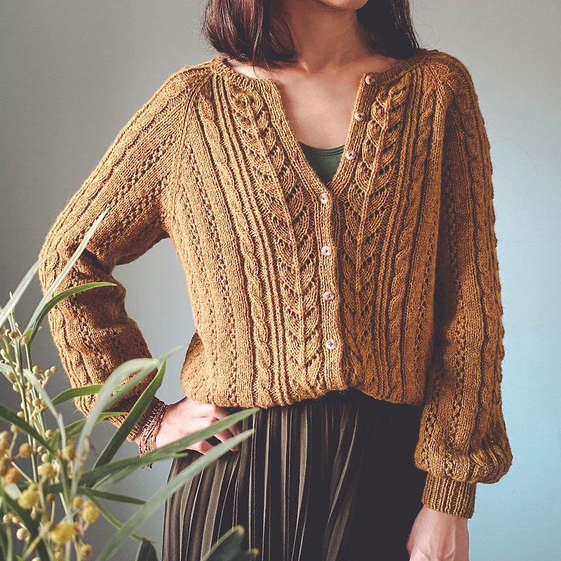 Acacia Cardigan Knitting Instructions Digital - English Only - DIY Tutorials ＆ Reference Materials - Other Materials 