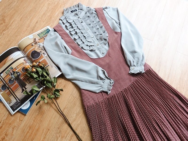 Wear it for you / vintage item match / 68 - เสื้อเชิ้ตผู้หญิง - วัสดุอื่นๆ หลากหลายสี