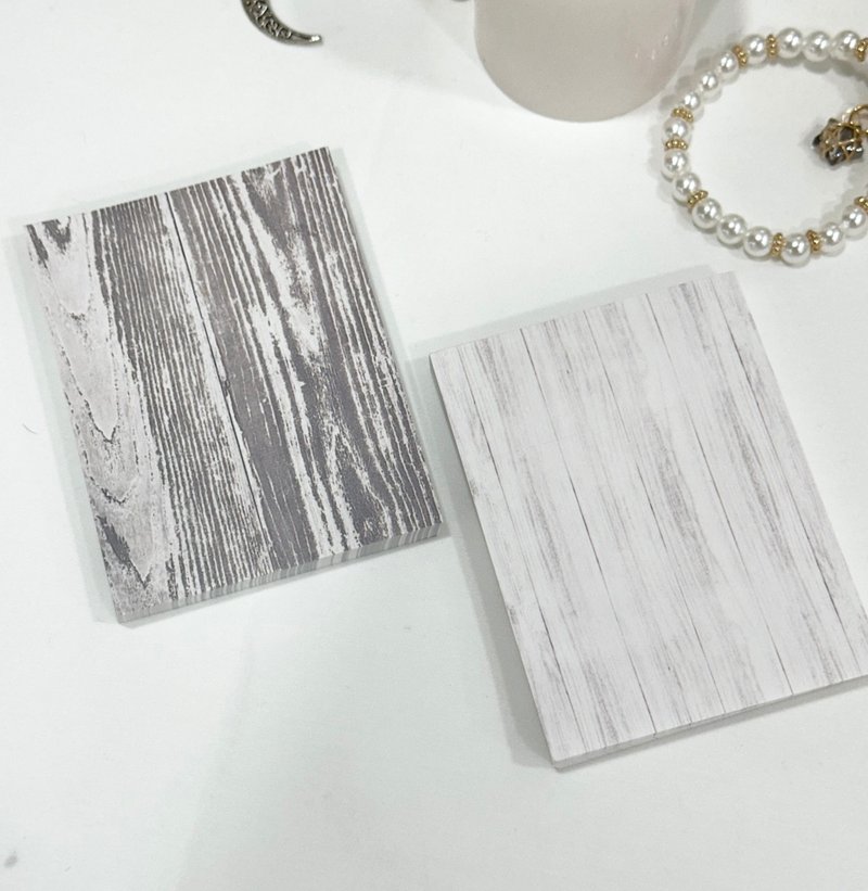 sensiary  wooden pattern Memo Pad - Cards & Postcards - Paper 