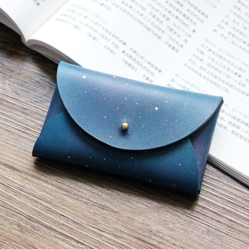 Such as Wei Xing empty series of leather business card business card package head layer of leather wallet package purse - กระเป๋าใส่เหรียญ - หนังแท้ 
