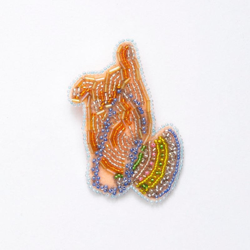 Hands brooch (Wisdom) - Brooches - Resin Multicolor