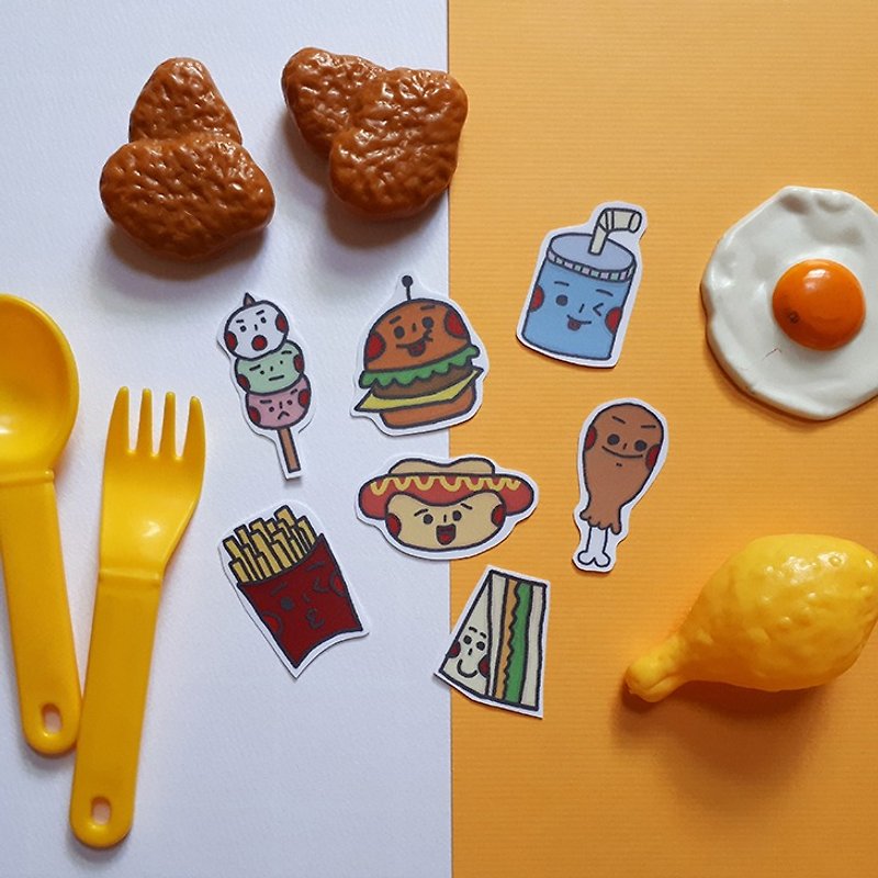 【CHIHHSIN Xiaoning】This guy is delicious - Stickers - Paper 