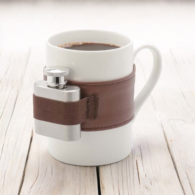 Drink a Shot coffee cup - Mugs - Pottery White