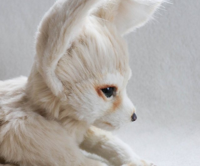 Realistic fennec fox toy - Shop MoonFoxToys Stuffed Dolls & Figurines -  Pinkoi