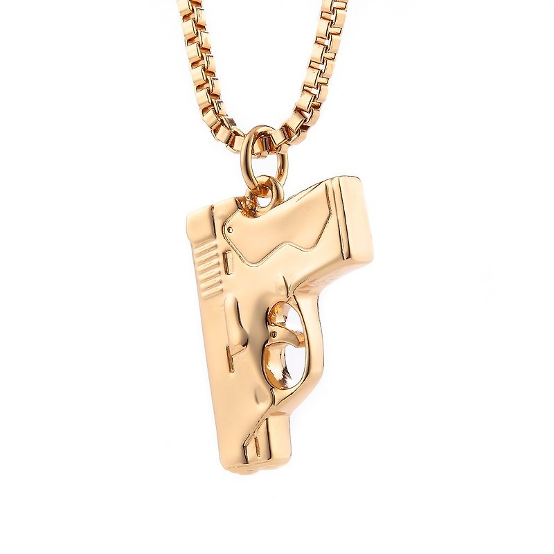 BERETTA BU9 Necklace - Necklaces - Other Metals Gold