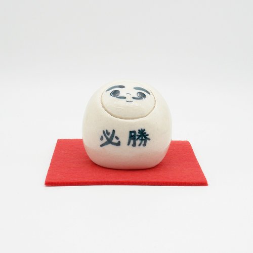 kyoto-jizodou 手作り陶人形 だるまさん