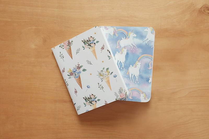 Small Notebooks set of 2 - Notebooks & Journals - Paper Multicolor