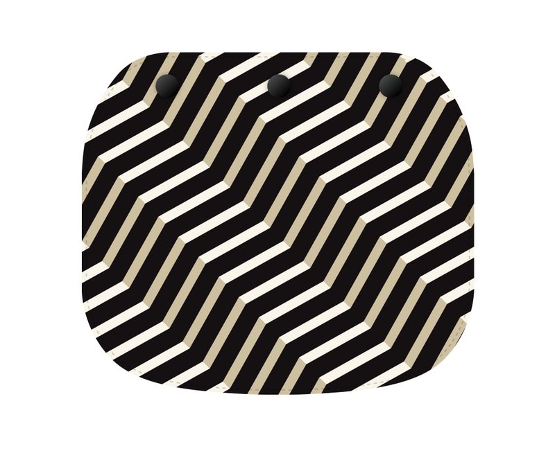 Omni Pouch 隨行袋 可拆換式掀蓋 - Zigzag Lines - 手提包/手提袋 - 其他材質 