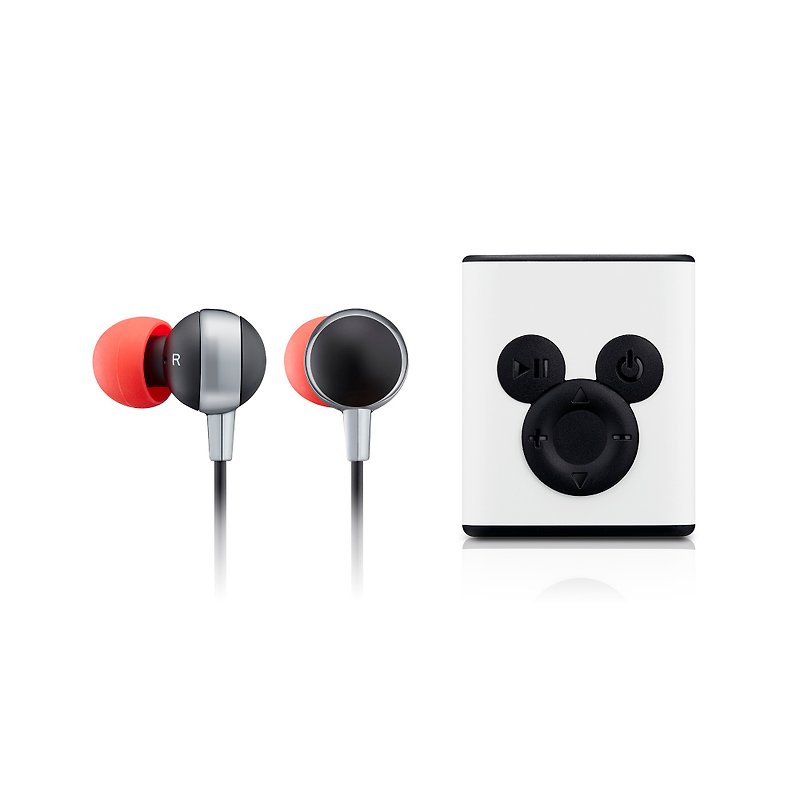 (Original price 1280 yuan limited time special) InfoThink Mickey Series Bluetooth Headset-Fashion White - หูฟัง - โลหะ ขาว