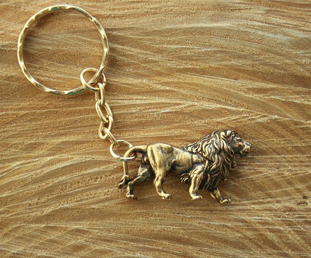 Lion keyring clearance