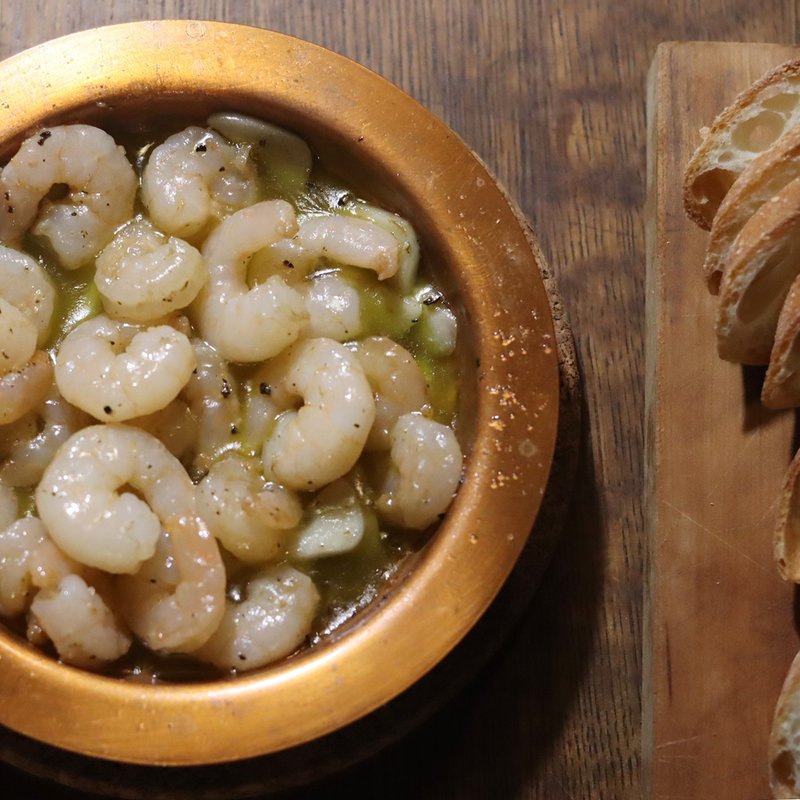 純銅のアヒージョフライパン - 廚具 - 銅/黃銅 橘色