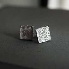 圓清 方濁 || 925耳飾