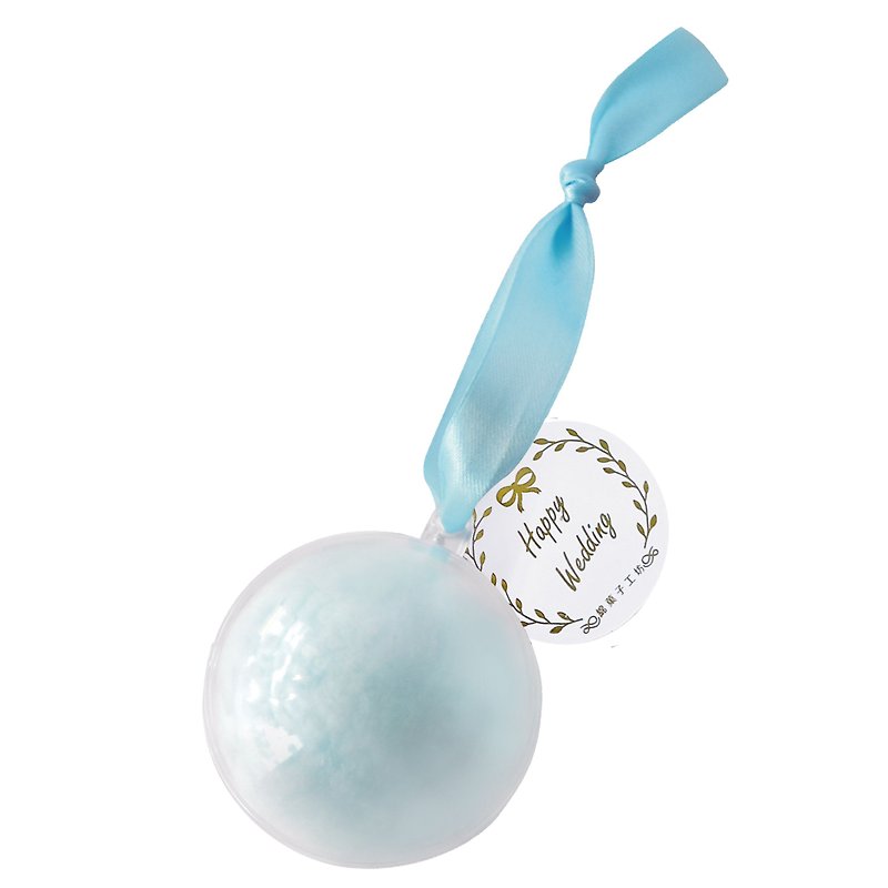 【Mian Guozi】Marshmallow Balls-tiffany blue (10 pieces/group) - Snacks - Plastic 