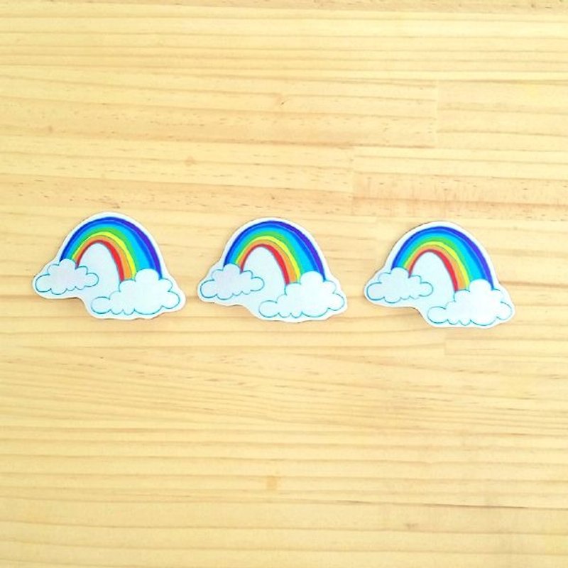 1212 design fun funny stickers waterproof stickers everywhere - Rainbow - Stickers - Paper Multicolor