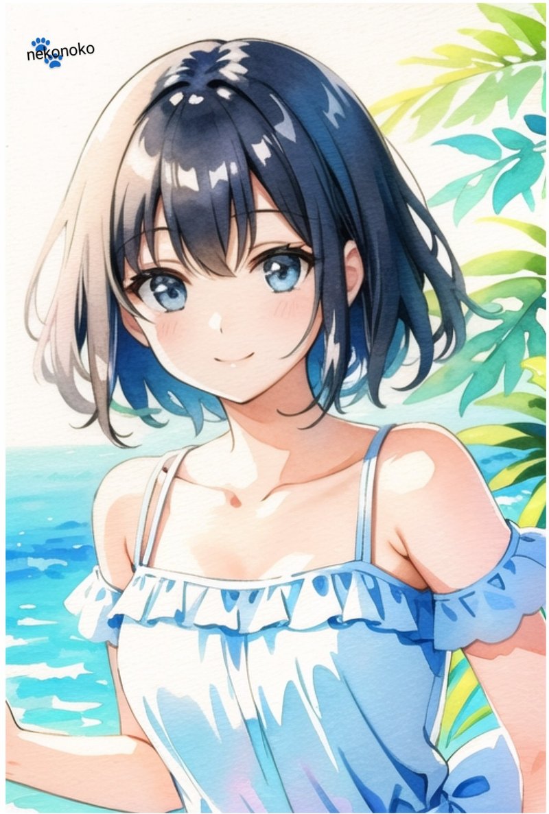 オリジナル人物ステッカー　No.278 - 貼紙 - 紙 