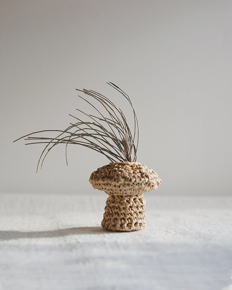 Flower | Mushroom - Pottery & Ceramics - Cotton & Hemp 