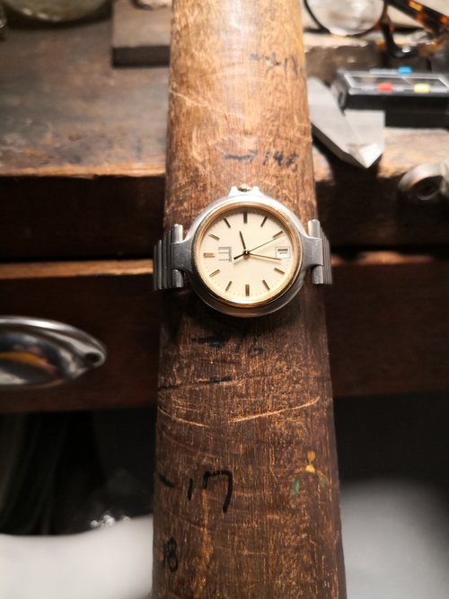 ダンヒル 1990年代 クォーツ時計/ユニセックスウォッチ