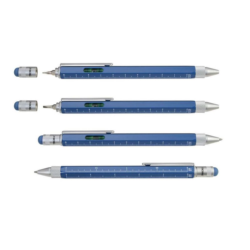 Multitasking ballpoint pen(Atlantic Blue) - Other Writing Utensils - Other Metals Black