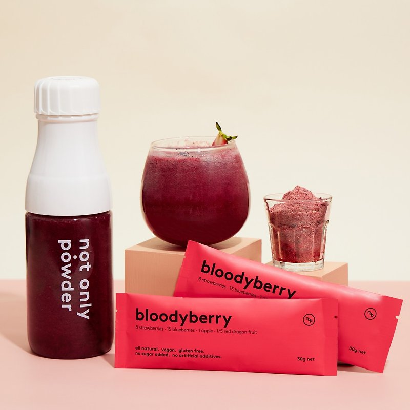 bloodyberry smoothie ( freeze dried powder) - Fruit & Vegetable Juice - Concentrate & Extracts Red