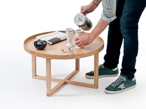 Wireworks 英倫極簡實木家居 圓桌66D / 66D Round Table
