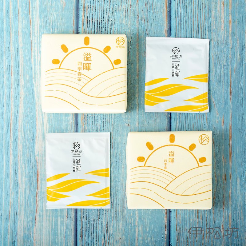 Four Seasons Spring Oolong Tea Bags 4pcs【Yihui】 - Tea - Fresh Ingredients Yellow