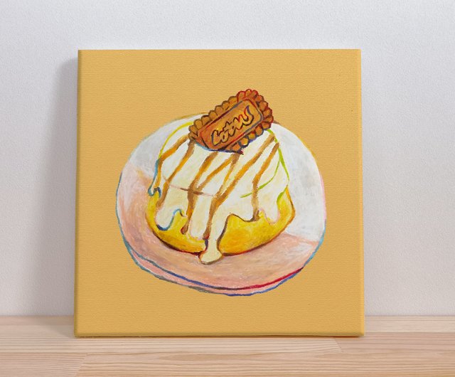 渡辺宏　「チョコレート色の幸せ」　絵 甘味画廊 チョコレート 渡辺宏 チョコレート色の幸せ 絵画