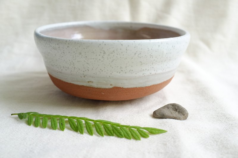 Ceramic Bowl cup - 花瓶/陶器 - 陶 白色