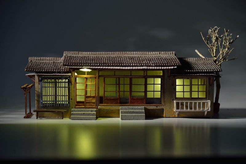 水泥老屋創作--日式老屋 - 擺飾/家飾品 - 水泥 咖啡色