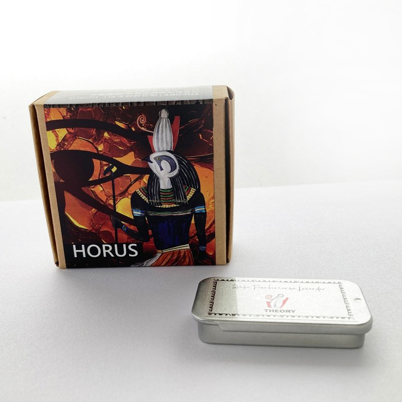 Egyptian series│HORUS Horus essential oil balm. Amber + frankincense + lavender essential oil - น้ำหอม - น้ำมันหอม สีเหลือง