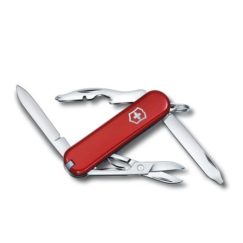 城市視角 VICTORINOX 瑞士維氏 Rambler 瑞士刀 10用 58mm 紅 0.6363
