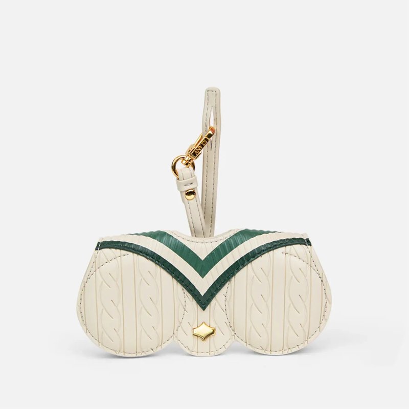 ANY DI 德國時尚真皮眼鏡包-針織毛線衣 - 吊飾/掛飾 - 真皮 