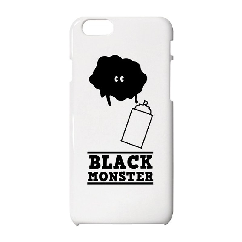 Black Monster #16 iPhone case - 手機殼/手機套 - 塑膠 白色