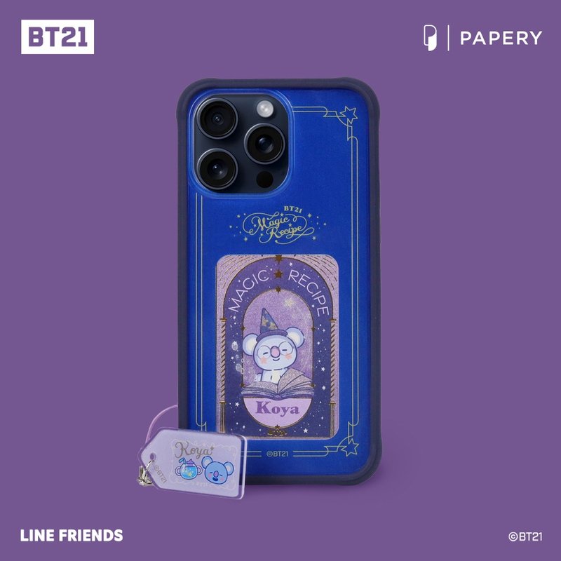藝術防摔手機殼 BT21 MAGIC RECIPE EDITION - KOYA - 手機殼/手機套 - 其他材質 