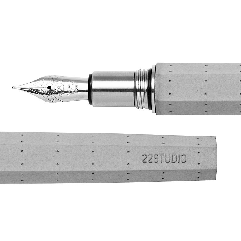 清水模鋼筆(灰色/深灰色) - 鋼筆 - 其他材質 