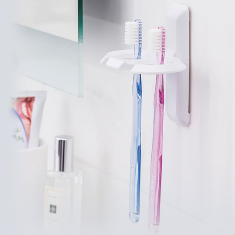3M 17621D Bathroom Waterproof Storage Series-Toothbrush Holder - Bathroom Supplies - Other Materials White