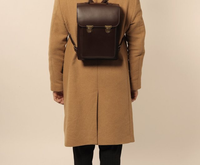 Santa Anna Classic Leather Backpack Brown