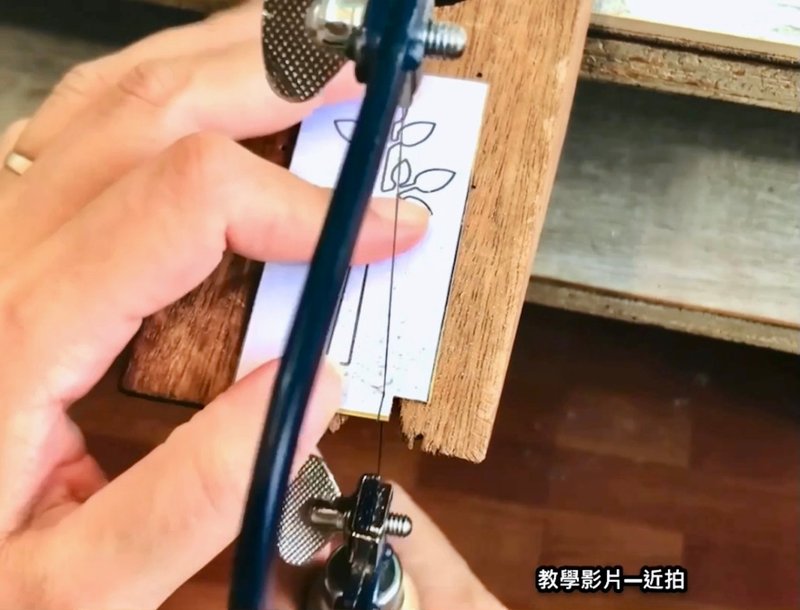 【材料包】金工植栽 鋸切版 桌上擺飾 - 花藝/盆栽/植栽 - 其他材質 多色