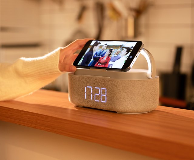 多機能ポータブルBluetoothスピーカーワイヤレス充電デュアル 多機能ポータブルBluetoothスピーカーワイヤレス充電デュアル