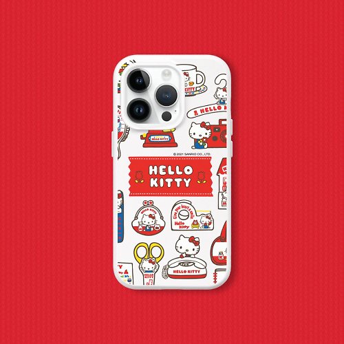 犀牛盾RHINOSHIELD SolidSuit經典背蓋手機殼∣Hello Kitty/Sticker-生活小物